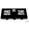 glass panel table gas cooker