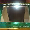 Durable Rectangular Copper Free Mirror 6mm Clear Glass For Living Room