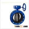 Double Flanged End Butterfly Valve