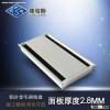 Double Side Rectangular Cable Access /Computer Desk Hole Cover/Aluminium Alloy Office Desk Cable