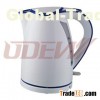 1.7L Cordless Plastic Concealed Electric Kettle