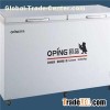 With Step Double Door Chest Freezer