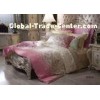 Romantice Pink Pima Cotton Sateen Bedding Sets for Home and Wedding