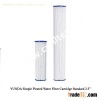 pleated water filter cartridge