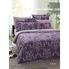 Classical Purple Cotton Bed Set , Single Queen and King Size 200TC