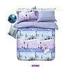 Queen and King Size Cotton Bed Set 4 Pieces Eco-friendly Printing