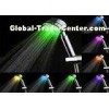 Temperature Controlled 7 Color LED Rain Shower Head With Handheld