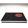 Slim Touch Control Three Burner Induction Cooktop / Three Zone Mixed Electric Cooker