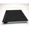 4 Heating Zone Black Four Burner Induction Cooktop , Ceramic Induction Cooker with CE