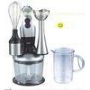 3 in 1 Kitchen Aid, 2 Speed 200W Powerful Stainless Steel Hand Blender, Stand Mixer with Stainless S