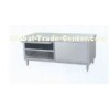 Stainless Steel Commercial Kitchen Work Table Sliver For Restaurant / Hotel