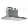 Stainless steel baffle filter range hood Commercial with dimmable lights