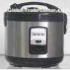 Black Stainless SteelOuterShell Digital Deluxe Porridge 220V Rice cooker