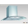 tempered glass kitchen range hood EC2516A-S