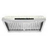 Square 36inch range hood baffle filter electronic control with dimmable lights