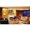 Customize Freestanding Living Room Fireplace Electric Heaters Adjustive Flame