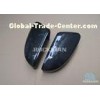 2010 - 2014 Volkswagen Polo Black Matte Carbon Fiber Mirror Covers For Glossy Surface