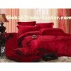 Customized Size Modern Wedding Lyocell Bedding With Embroidery Floral