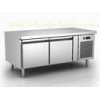 170L Two Door Undercounter Refrigerator GNUN2100TN , Under Counter Fridge And Freezer