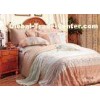 Reactive Printing Italian Style Sateen Bedding Sets All Size Orange