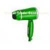 Black Household Silent Hair DryersPortable Travel Ionic Hair Dryer Zigzag Heater