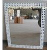 3mm 6mm Clear Silver Processed Mirror Glass Wall Mounted , Silkscreen Printed