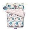 Customized Twill Cotton Bed Set With Eco-friendly Reactive Printing Dye