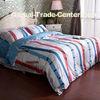 Sateen Cotton Fashion Striped Pillowcase Sets Bedding Sets For Home