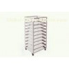 Durable wire Stainless Steel Shelving Units Steamed Bread Shelf CE / ROHS