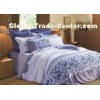 Double Luxury Purple Teen Sateen Bedding Sets King With Breathable