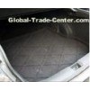 Waterproof Suede Car Trunk Mat , PE Customized Gray Black Car Trunk Mats