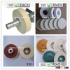 Felt polishing wheel