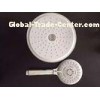 Round Water Purifying Shower Head Set To Increase Pressure For Hotel / Home