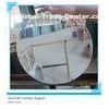 Oval / Round 4mm Bathroom Glass Mirrors Decorating With Bevelled Edge