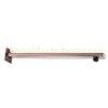 Wall Mounted Rectangle Antique Copper Shower Head Extension Shower Arm
