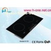High Power 2 Zone Electric Induction Cooker , Dual Burner Induction Cooktop 3000W
