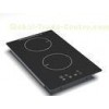 3400W Double Zone Slim-line Domino Induction Hob , Portable Two Burner Induction Cooktop