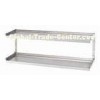 Industrial Kitchen Two Tier Stainless Steel Shelves Units Wall Mount
