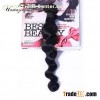 7A Brazilian Virgin Human Hair Weave Loose Wave Unprocessed 1 bundle/100g Free Shipping