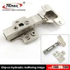 Hydraulic hinges for doors and cabinets