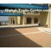 Brown Waterproof WPC Decking Flooring of Durable Wood and Plastic Composite