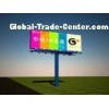 120km/H Anti-Wind Double Sided Billboard With Aesthetic Concept