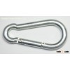 carabiner spring snap hook zinc plated