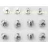 switch / Circuit Breaker Solid Silver electrical contact rivet , electric contacts