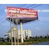 Outdoor Signs Unipole Three Sided Billboard For High Way / Square