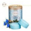 OEM Nature Blue luxury Solid Bubble Bath bar With GMPC Storng Foam