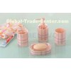 Household PP Plastic Lime Orange Color Bathroom Accessories with Stainless Steel