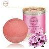 Skin Moisturized bath fizz bombs Rose Essential Natural Formula , herbal sea salt