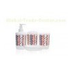 Fashion 4PCs Decorative Bathroom Sets with Stainless Steel for 5 star hotel