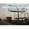 Custom Unipole Billboard Structure Steel For Outdoor Advertising On Billboard
